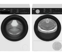 Beko pralka bPro500 B5WFT694111WBPBB SaveWater 9kg 1400obr/min + suszarka bPro500 B5T692411WBPBB SaveWater 52,1cm 9kg