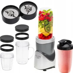 Blender Personalny Do Koktajli Zestaw Do Smoothie 1200W Bpa Free AD4084