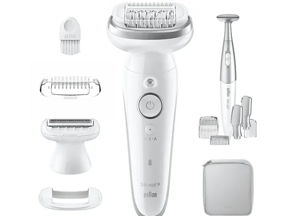 Braun Silk 9 9-241 Biało-srebrny