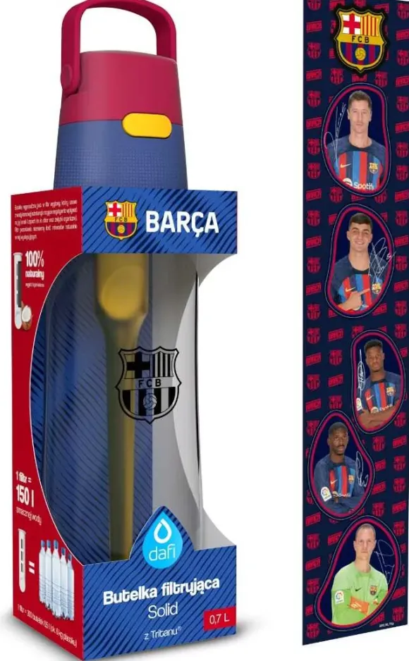 Butelka filtrująca Dafi SOLID FC Barcelona 0,7 l Barca z wkładem