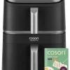 COSORI Turbo Tower Pro 2 komory 10,8 l Double Stack Airfryer z DualBlaze