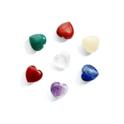 Crystallove Naturalne kamienie energetyczne czakra – 7 CZAKR Urządzenia do masażu twarzy 7 ct