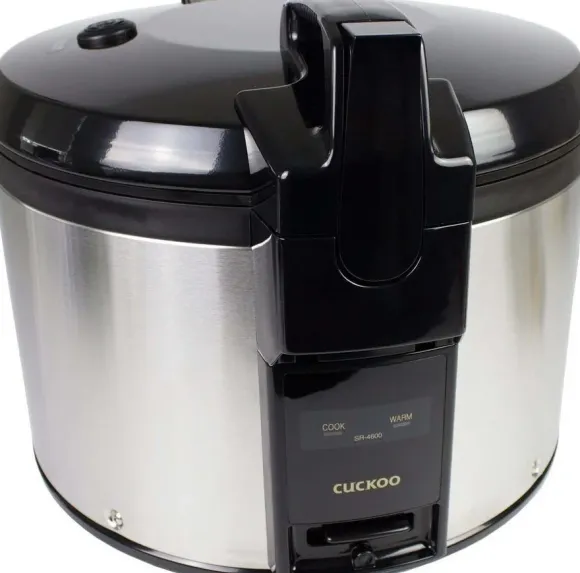 Cuckoo Cuckoo Reiskocher 4,60l SR-4600 antihaft, Edelstahlgehäuse
