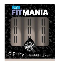 Dafi Fitmania Cappuccino - 3-pak filtrów do butelki bez zakrętki