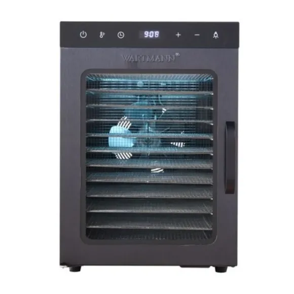 Dehydrator stalowy Wartmann WM-2512 DH z podświetleniem led wnętrza