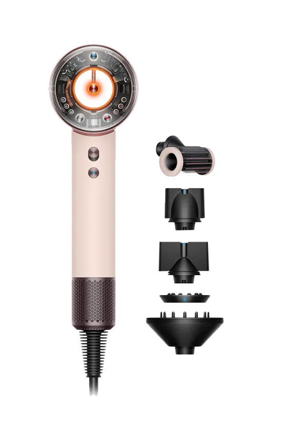 Dyson Supersonic Nural Straight+Wavy Pastelowy róż/Różowe złoto