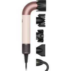 Dyson Supersonic Straight+Wavy Pastelowy Róż 1700 W