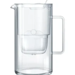 Dzbanek filtrujący AQUAPHOR Glass Szary + wkład Maxfor+ MG