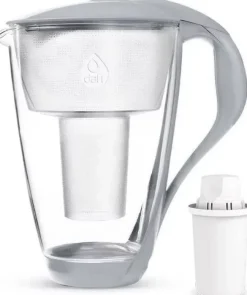 Dzbanek filtrujący Dafi Crystal LED stalowy
