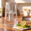 Dzbanek szklany filtrujący AquaFloow ClassGlass 3l biały + 11x filtr Class