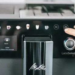 Ekspres do kawy Melitta LatteSelect F63/0-212 Frosted black