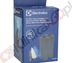 Electrolux Filtr / wkład odkamieniający do żelazka, stacji parowej 2szt. EDC02 | AEG ELECTROLUX 9009230500