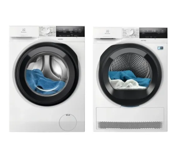 Electrolux pralka 700 SteamCare EW7F3482P 8kg 1400 obr/min + suszarka 700 DelicateCare EW7DEU385AP 63,8cm 8kg