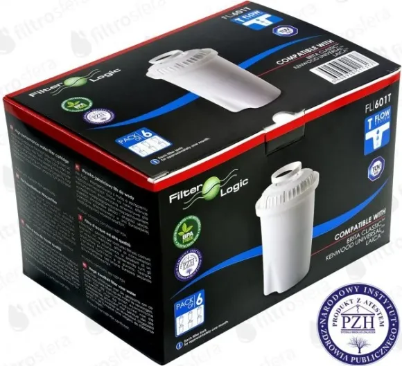 Filter Logic Filtr FL-601 Do dzbanka typu Brita Classic (12 szt.)