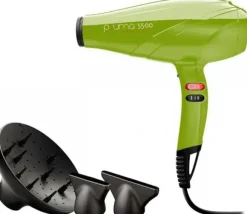 GA.MA Pluma 2 Ion 2400W suszarka do włosów z dyfuzorem zielona