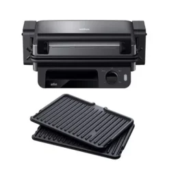 Grill elektryczny Grill elektryczny BRAUN MultiGrill 5 CG5010IGY Czarny
