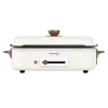 Grill elektryczny MultiGrill Kuvings kość słoniowa Ceramic Plus + 2 płyty + 2 książki z przepisami
