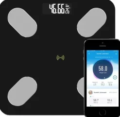 INTELIGENTNA WAGA ŁAZIENKOWA BLUETOOTH ANALITYCZNA