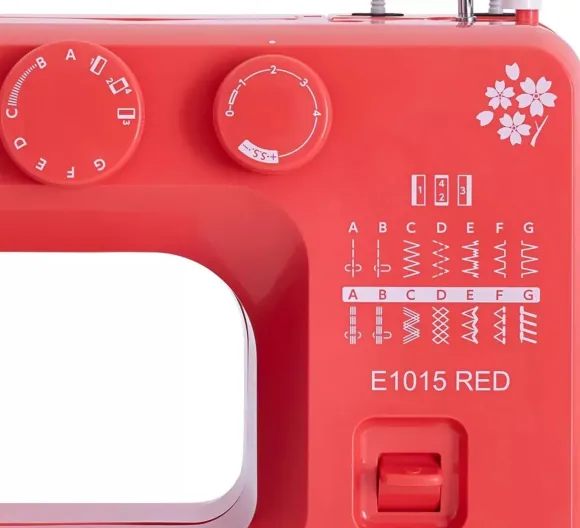 Janome Juno E1015 czerwona