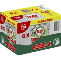 Kapsułki do zmywarki FAIRY Platinum Plus All in One Lemon - 114 szt.
