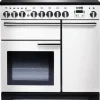Kuchenka elektryczna Kuchnia z płytą indukcyjną FALCON Professional Deluxe 90 Biały chrom