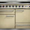 Kuchenka elektryczna Kuchnia z płytą indukcyjną FALCON Deluxe 110 Kremowy chrom