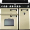 Kuchenka elektryczna Kuchnia z płytą ceramiczną FALCON Classic Deluxe 90 Kremowy chrom