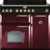 Kuchenka elektryczna Kuchnia z płytą ceramiczną FALCON Classic Deluxe 90 Żurawinowy mosiądz