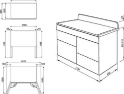 Kuchenka elektryczna Smeg Victoria TR4110IRW