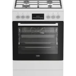 Kuchenka gazowo-elektryczna Beko FBM62330GWDTN