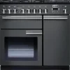 Kuchenka gazowo-elektryczna Kuchnia FALCON Professional Deluxe 90 Szary chrom