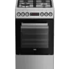 Kuchenka gazowo-elektryczna Beko FSM51338DXDT Termoobieg