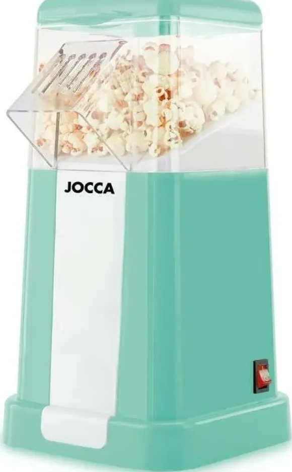 Maszynka do popcornu Jocca Aparat do robienia popcornu 5617T balta/ kolor turkusowy