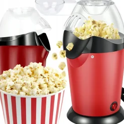 MASZYNKA MASZYNA URZĄDZENIE DO ROBIENIA POPCORNU BEZ TŁUSZCZU DOMOWA 1200W