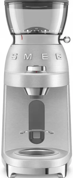 Młynek elektryczny Smeg CGF02SSEU 150 W srebrny/szary