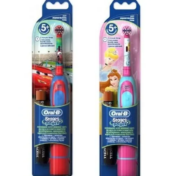 Oral-B Stages Kids Szczoteczka do zębów na baterie z postaciami Disneya Oral-B