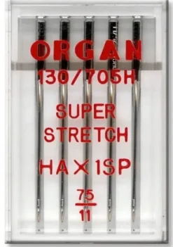 Organ Igły do maszyn półpłaskie Super Stretch 75 5435075