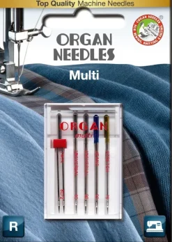 Organ Igły półpłaskie MULTI BOX 130/705H MIX blistr