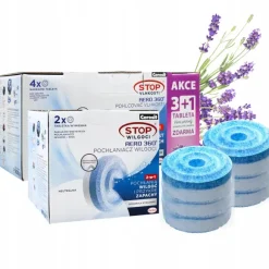 Osuszacz powietrza Ceresit 4x Tabletki pochłaniające wilgoć + 2x Tabletki klasyczne Aero 360