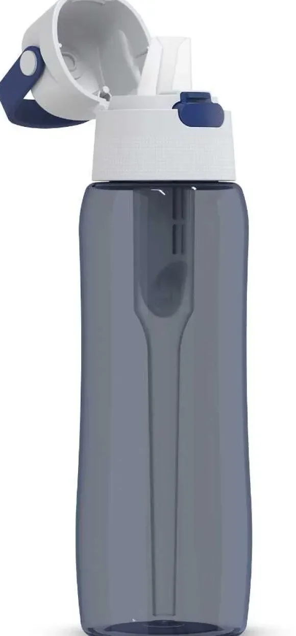 OUTLET Butelka Dafi SOLID 0,7 l jeans barwiony zbiornik z filtrem