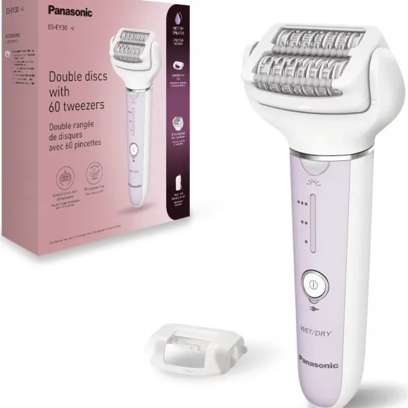 Panasonic Es-Ey30 Depilator Podwójne Dyski Nasadki