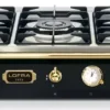 Płyta gazowa do zabudowy Płyta gazowa LOFRA Range Top Dolcevita 90 NERO MATT TRNM96/5