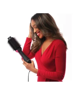Revlon Hot Air Brush Pro RVDR5222E2 Czarno-różowa