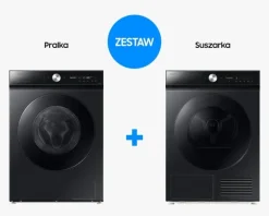 Samsung Zestaw Pralka Bespoke AI 11kg WW11DB8B95GBU4 + Suszarka Bespoke AI 9kg DV90DB8845GBU4