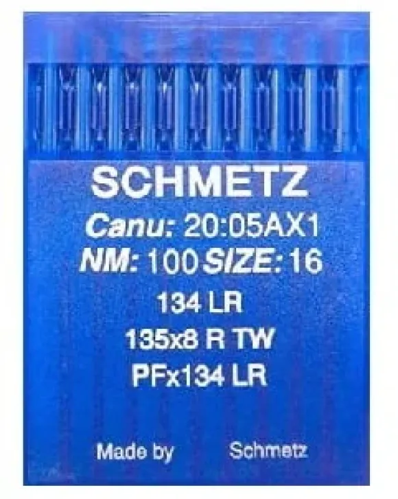 Schmetz Igły 134 LR / 135 X 8 '100 do skóry 134 LR 100