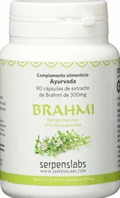 SERPENS Serpen Brahmi 90cap, czarny, Estandar 567-0035