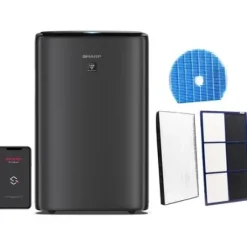 Sharp UA-KIN52E-H Plasmacluster Ion 25000 Czarny