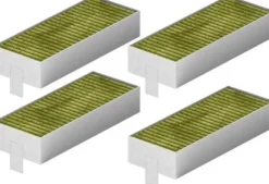 Siemens Siemens HZ9VRCR1, Cooker hood filter, White, Yellow, Siemens, 400 g, 95 mm, 150 mm