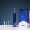 Smilesonic AquaFlow BLUE irygator bezprzewodowy z 5 końcówkami