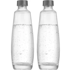Sodastream Szklana Butelka Karafka 2x1l Do Saturatora Duo Zestaw